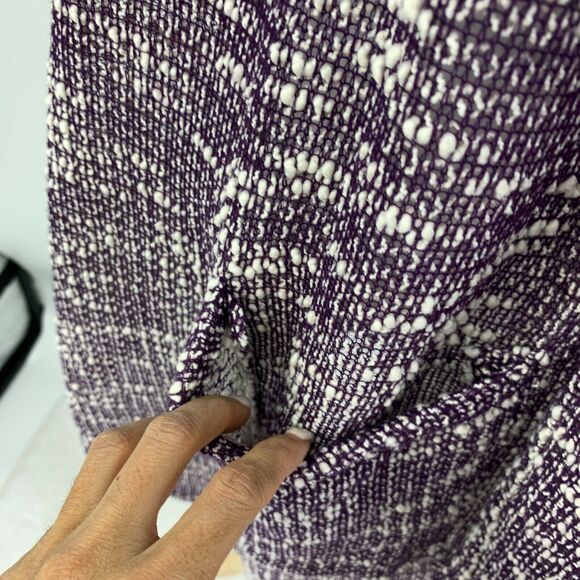 Fabletics Moscow Wrap Womens Size M Open Stitch Cardigan Front Cascade Midi Knit - Picture 8 of 12
